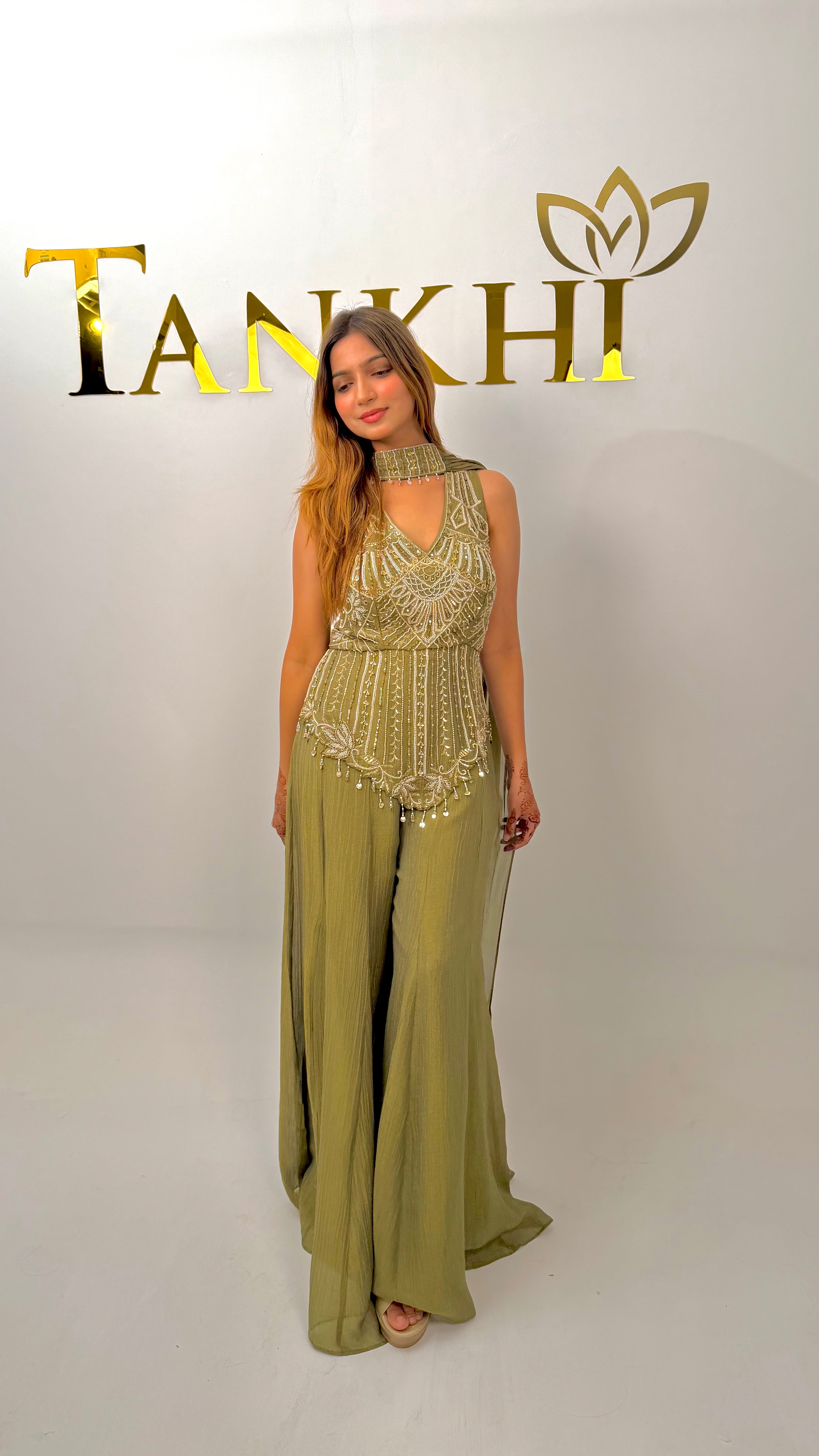 Ruhani Peplum Set