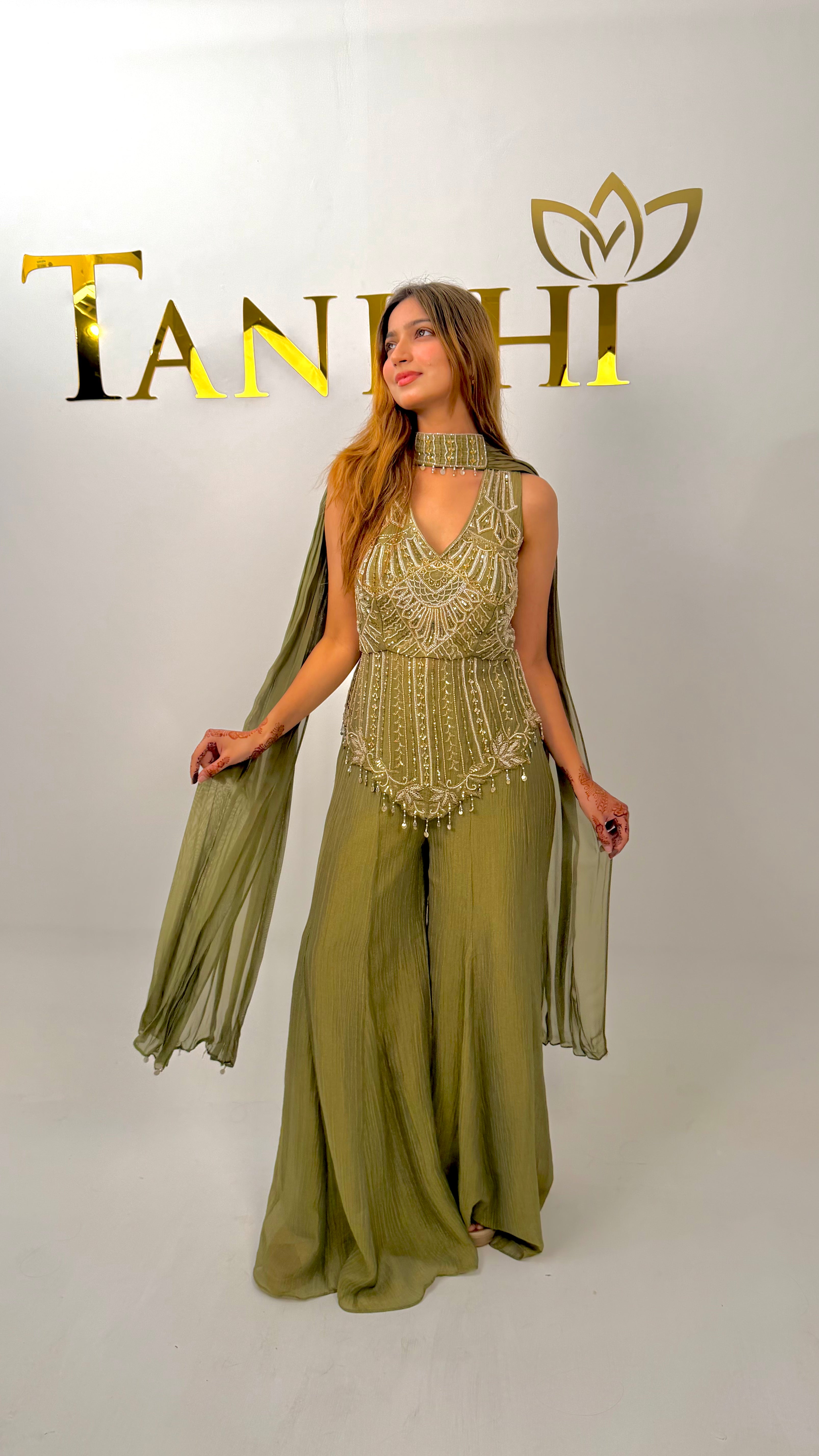 Ruhani Peplum Set