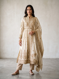 Handworked Anarkali Set